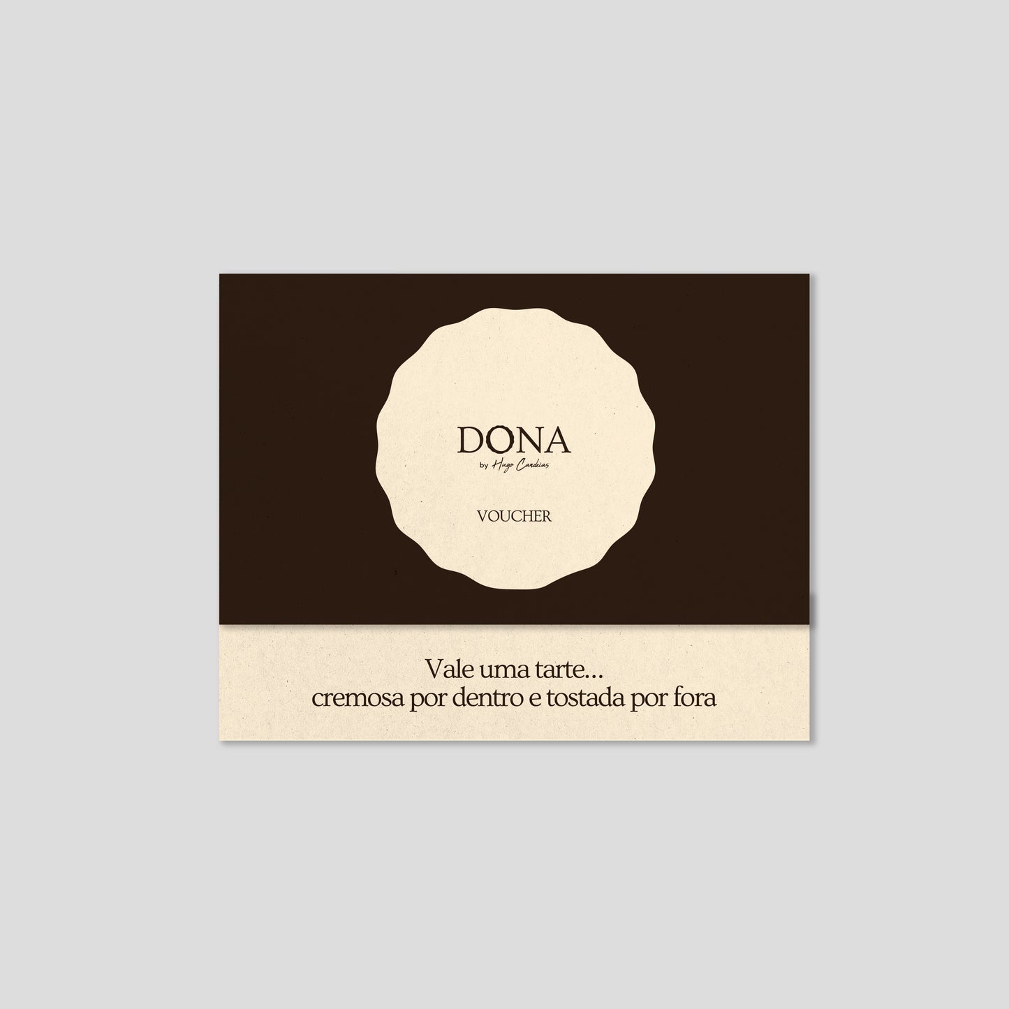 Voucher "Vale 1 Tarte" Dona by Hugo Candeias